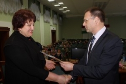 Ганаровая грамата райвыканкама – за шматгадовую добрасумленную працу