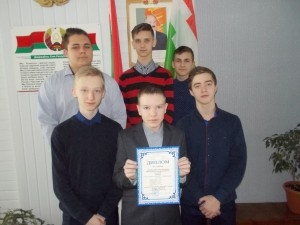 Паспяхова выступілі юныя фізікі з Шаркаўшчынскай СШ №1 на турніры ў Віцебску
