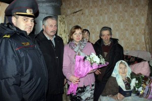 Жыхарка вёскі Сасноўцы адсвяткавала 100-гадовы юбілей