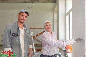 У рамках падрыхтоўкі да “Дажынак” у сярэдняй школе № 1 г.п.Шаркаўшчына ідзе капітальны
рамонт з мадэрнізацыяй