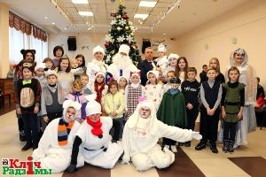 Благотворительный утренник для детей состоялся в Шарковщине