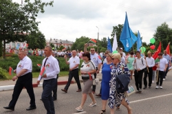 В Шарковщине широко отпраздновали День Независимости
Республики Беларусь