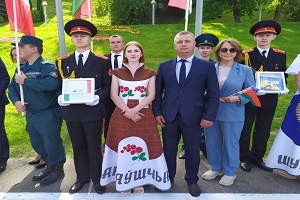 Шарковчане приняли участие в открытии областной Аллеи Единства