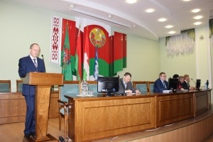 Пасяджэнне Савета раённага аб’яднання прафсаюзаў