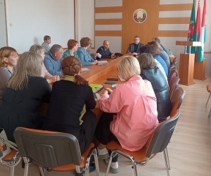 Семінар-нарада ідэалагічных работнікаў адбыўся ў Шаркаўшчынскім райвыканкаме