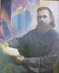Открытие памятника-бюста священномученику Костантину Жданову