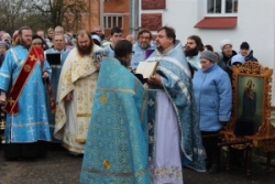 Праваслаўныя вернікі прыходу царквы "Усіх смуткуючых Радасць" адзначылі 120-годдзе храма