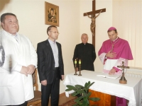 Біскуп Алег Буткевіч пабываў у Шаркаўшчыне