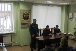 Шарковщина. С работниками почты о безопасности