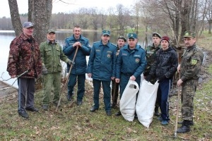 Акция «Чистый водоем» прошла в районе
