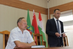 Старшыня райвыканкама Мікалай Баговіч правеў сустрэчу 
з калектывам кансервавага завода