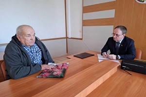 Старшыня Камітэта дзяржаўнага кантролю Віцебскай вобласці Уладзімір Гадзяцкі правёў прыём грамадзян і " прамую тэлефонную лінію»