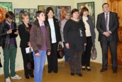 Адкрыццё выставы