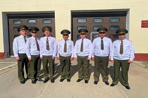 Урачыстае мерапрыемства, прымеркаванае да Дня пажарнай службы