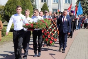 Шарковчане празднуют День Победы