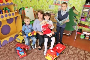 Ларыса Пяткевіч і яе бязмежнае матчына шчасце - Андруша, Карына і Мацвей