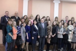 Сустрэча прадстаўнікоў улады з маладымі спецыялістамі