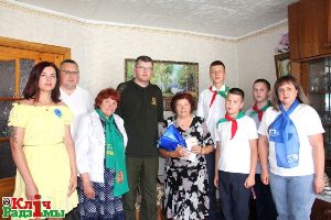 Прадстаўнікі ўлады павіншавалі непаўналетніх вязняў з 80-годдзем вызвалення Беларусі ад
нямецка-фашысцкіх захопнікаў