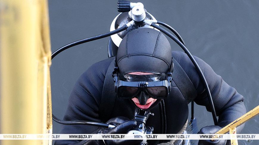 Вадалазы МНС Расіі і Казахстана праходзяць навучанне ў Глыбоцкім раёне 