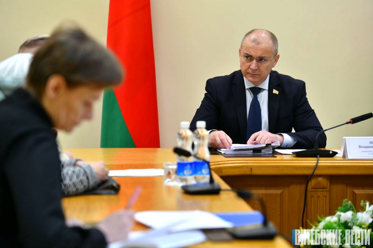 С какими проблемами обращались жители Витебской области к Владимиру Юргевичу?