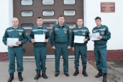 Узнагароджаны лепшыя выратавальнікі