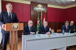 Старшыня Палаты прадстаўнікоў Нацыянальнага сходу Рэспублікі Беларусь Ігар Сергяенка з рабочай паездкай наведаў Шаркаўшчыну