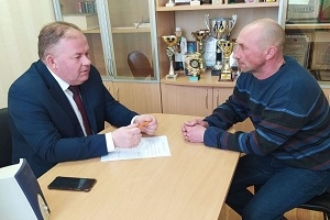 Начальник главного управления по здравоохранению Витебского облисполкома Михаил Вишневецкий провел личный прием граждан