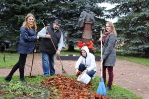 Моладзь Шаркаўшчыны прыняла ўдзел у акцыі «Аднаўленне святынь Беларусі»