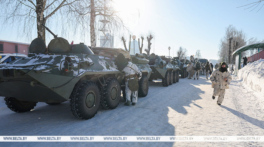 Раптоўная праверка боегатоўнасці праходзіць у 103-й Віцебскай паветрана-дэсантнай брыгадзе