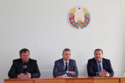 Помощник Президента Республики Беларусь-инспектор по Витебской области Анатолий Линевич встретился с коллективом ОАО «Жвиранка»