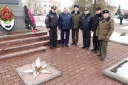 23 февраля состоялся митинг, посвящённый Дню защитников Отечества и Вооружённых Сил Республики Беларусь