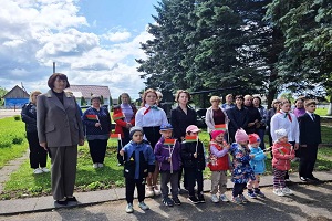 У аграгарадку Германавічы адзначылі 81-ую гадавіну вызвалення Шаркаўшчынскага раёна ад нямецка-фашысцскіх захопнікаў