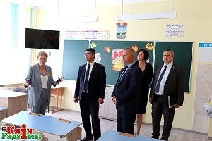 Памочнік Прэзідэнта Рэспублікі Беларусь - інспектар па Віцебскай вобласці Сяргей Ляўковіч наведаў з рабочым візітам Шаркаўшчыну