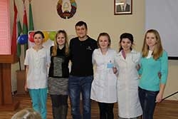 В Шарковщинской ЦРБ прошло посвящение в профессию молодых специалистов