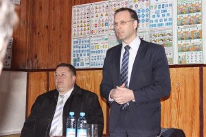 Сустрэча з працоўным калектыва ААТ “Жвіранка”