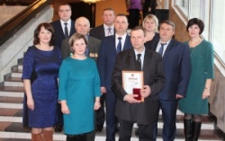 Шаркаўшчынская дэлегацыя пабывала на ўрачыстым сходзе ў Віцебску