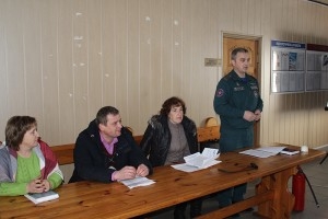 Сустрэча ў межах адзінага дня інфармавання прайшла ў аграгарадку Лужкі