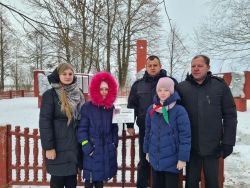 В Иодском сельском Совете прошли памятные мероприятия, посвященные 80-летней годовщине со дня сожжения фашистскими оккупантами мирных жителей