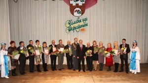 Святочная цырымонія “Чалавек года Шаркаўшчыны-2015”