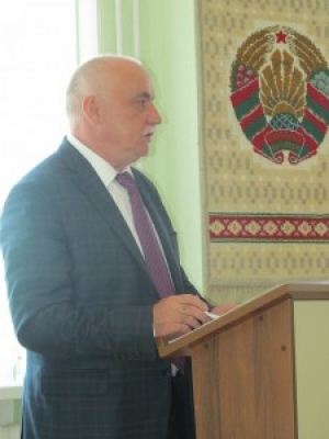 Міністр сувязі і інфарматызацыі Рэспублікі Беларусь Сяргей Пятровіч Папкоў сустрэўся з шаркаўчанамі