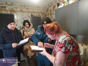 Продолжается пожарно-профилактическая работа в жилом секторе