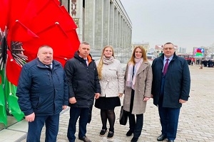 Делегация Шарковщинского района приняла участие в ежегодном Послании Президента Республики Беларусь к белорусскому народу и Национальному собранию