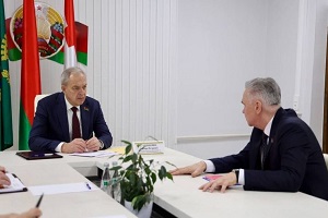 Ігар Пятровіч Сергяенка правёў асабісты прыём грамадзян і юрыдычных асоб у Шаркаўшчыне